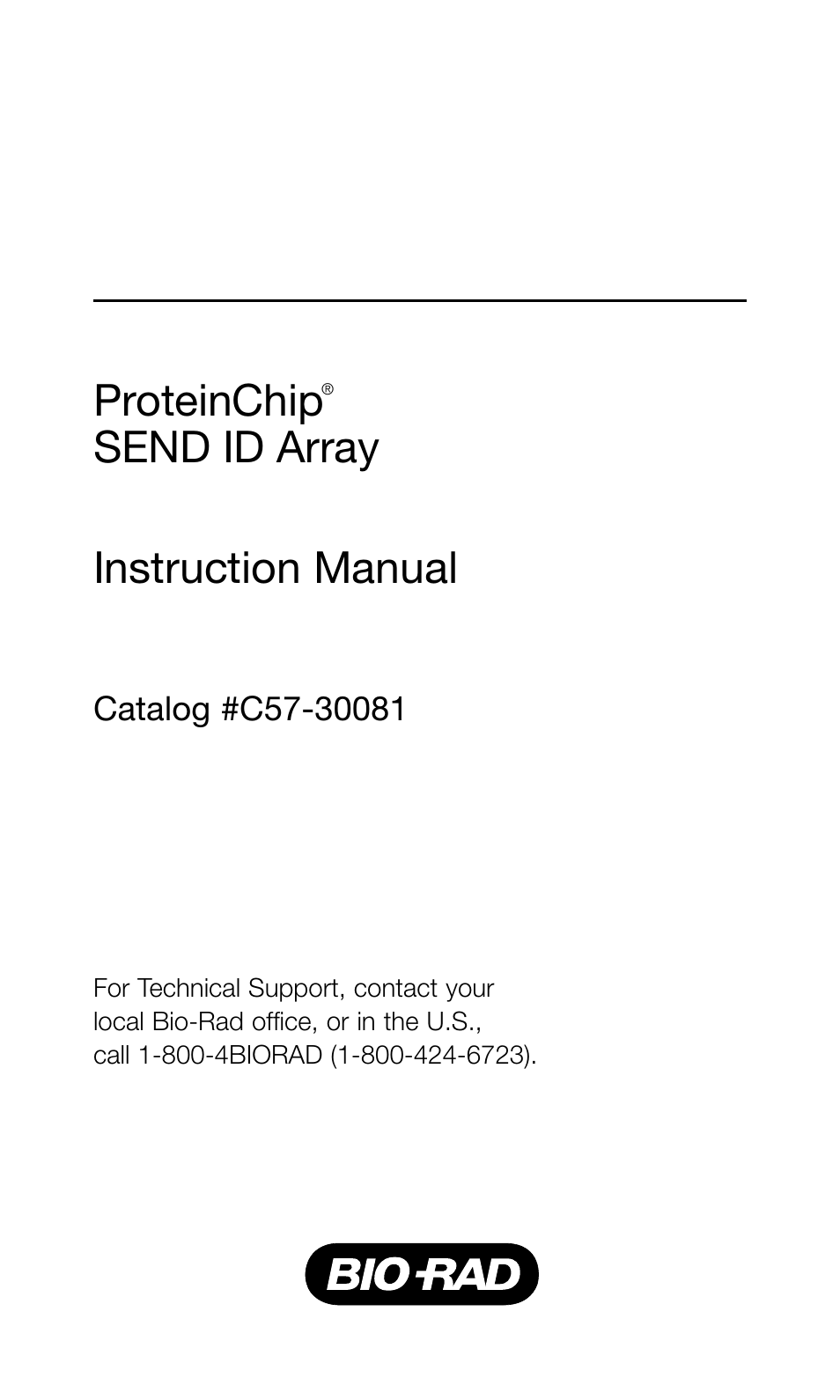 Bio-Rad Matrix-Prepared Surfaces User Manual | 8 pages