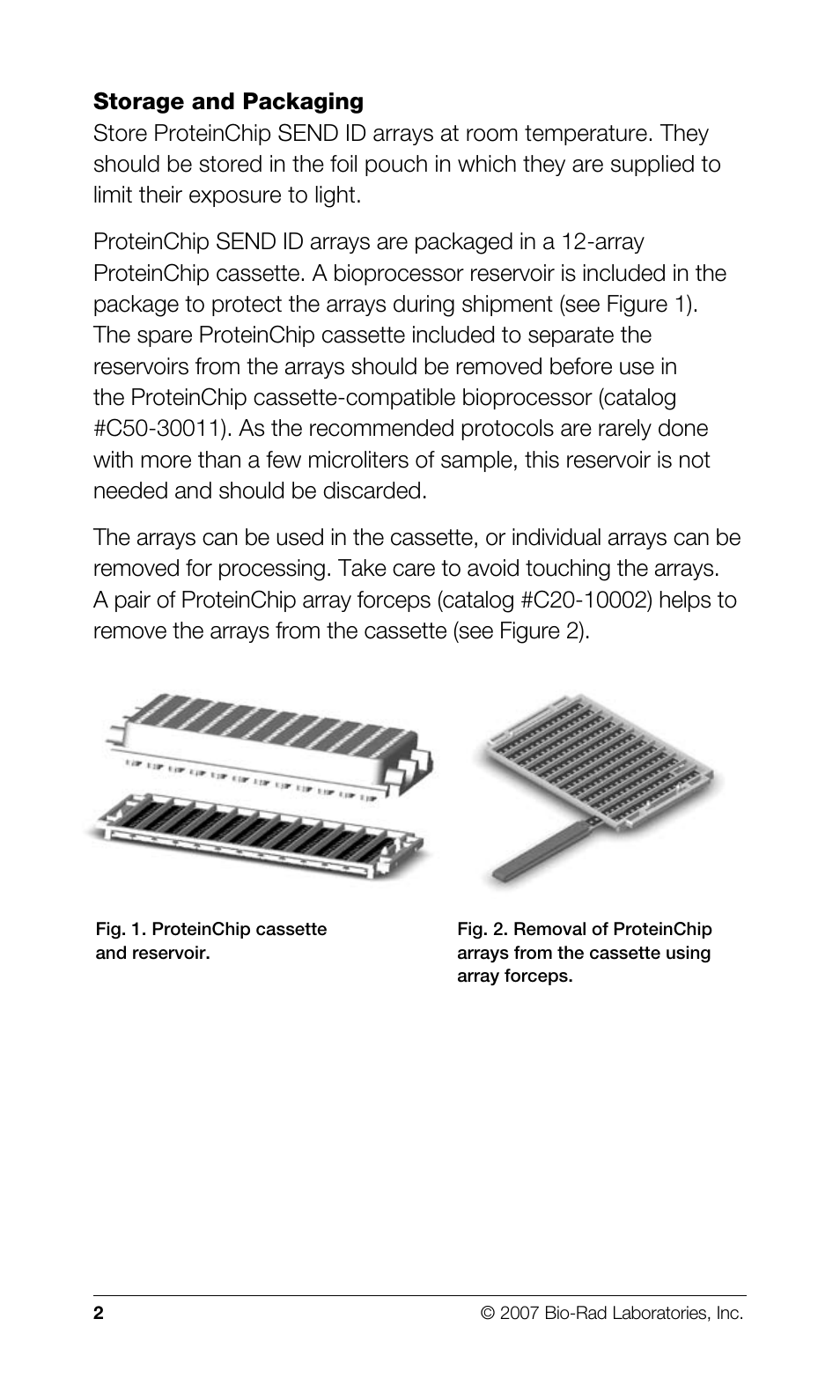 Bio-Rad Matrix-Prepared Surfaces User Manual | Page 3 / 8