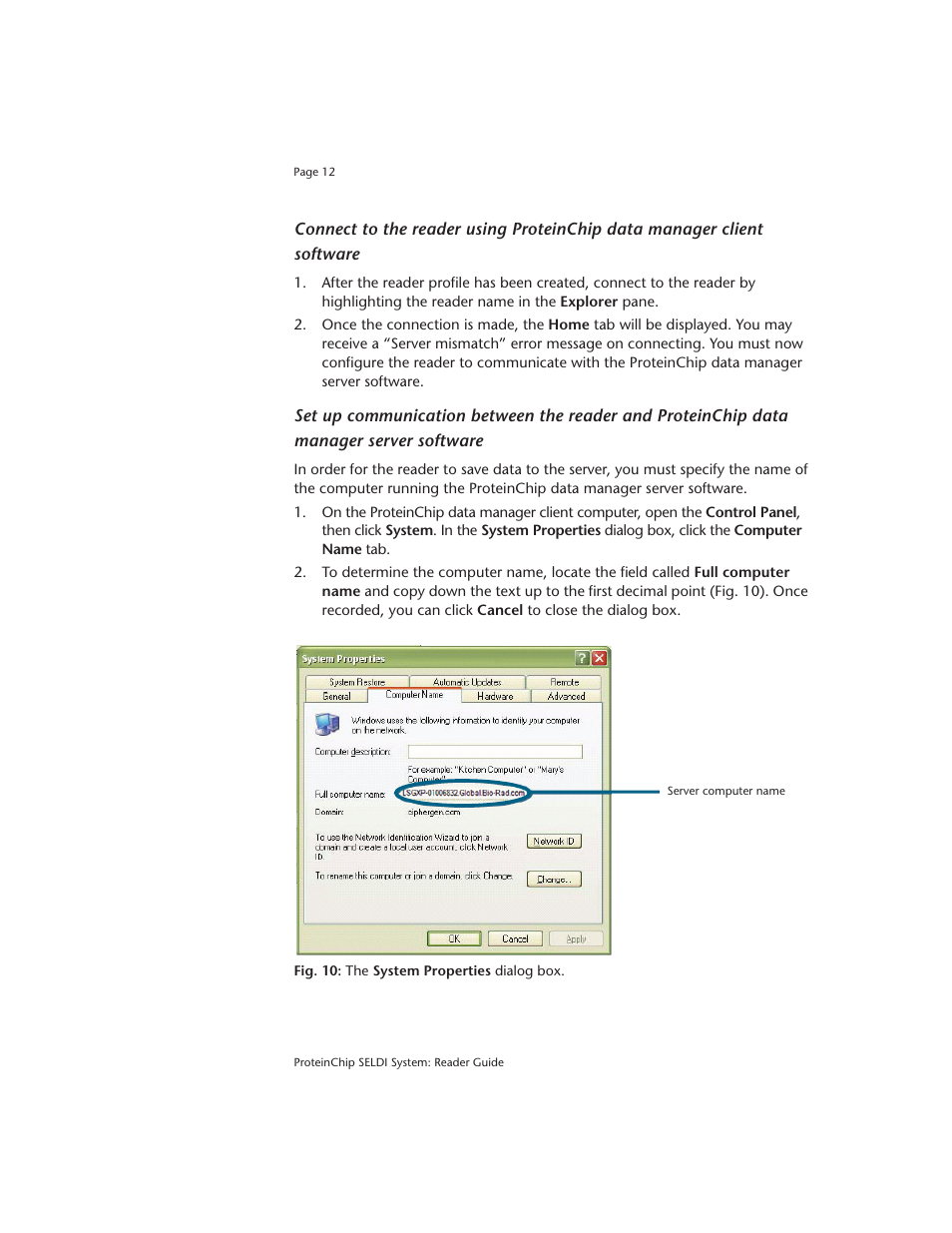 Bio-Rad ProteinChip Data Manager Software User Manual | Page 17 / 58