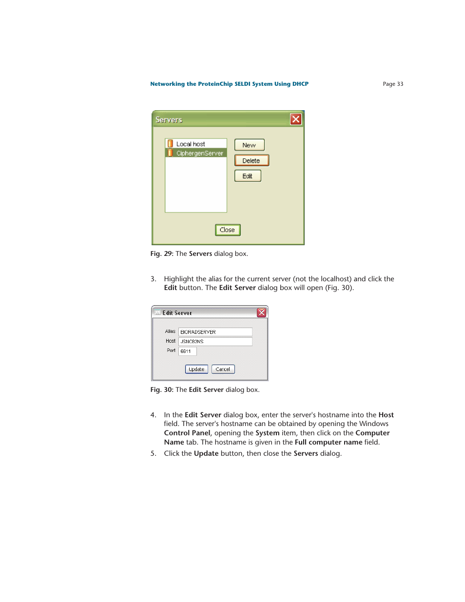 Bio-Rad ProteinChip Data Manager Software User Manual | Page 38 / 58