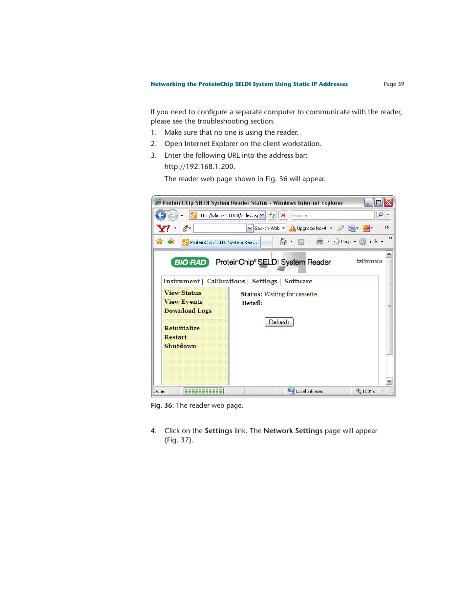 Bio-Rad ProteinChip Data Manager Software User Manual | Page 44 / 58