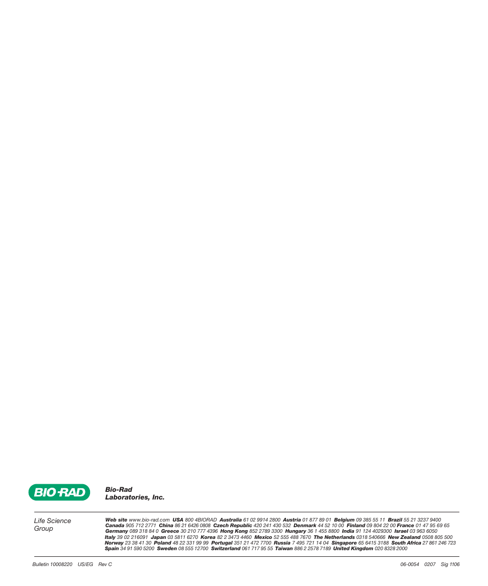 Bio-Rad ProteinChip Data Manager Software User Manual | Page 58 / 58