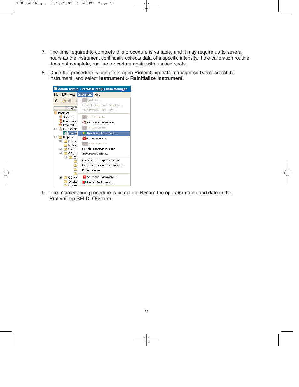 Bio-Rad ProteinChip Qualification and Calibration Kits User Manual | Page 14 / 35