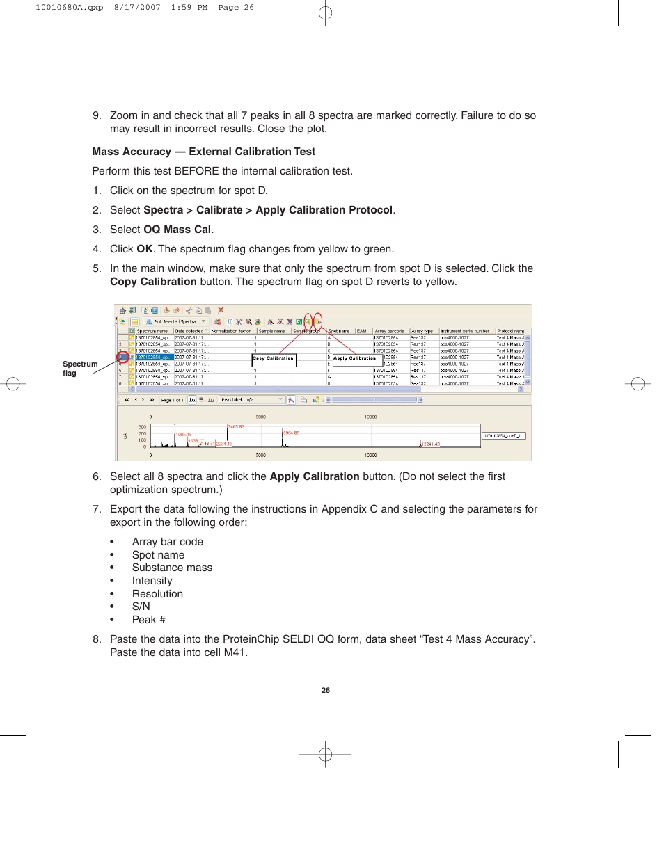 Bio-Rad ProteinChip Qualification and Calibration Kits User Manual | Page 29 / 35