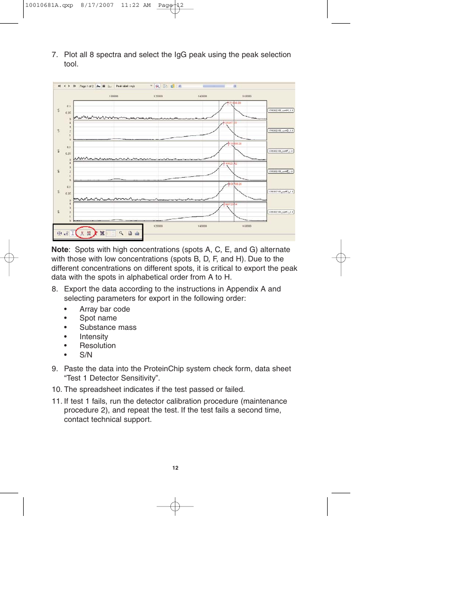 Bio-Rad ProteinChip Qualification and Calibration Kits User Manual | Page 15 / 21