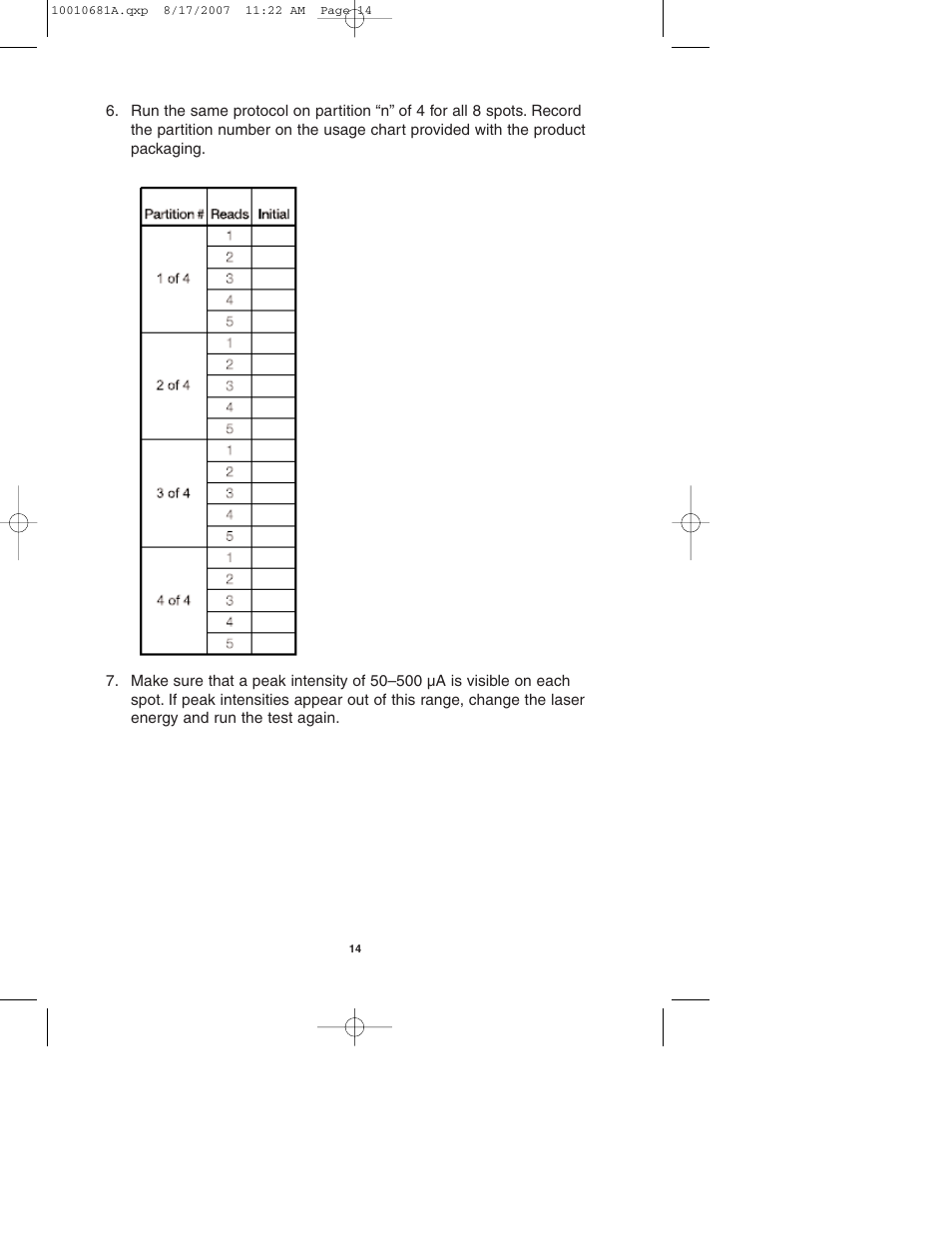 Bio-Rad ProteinChip Qualification and Calibration Kits User Manual | Page 17 / 21