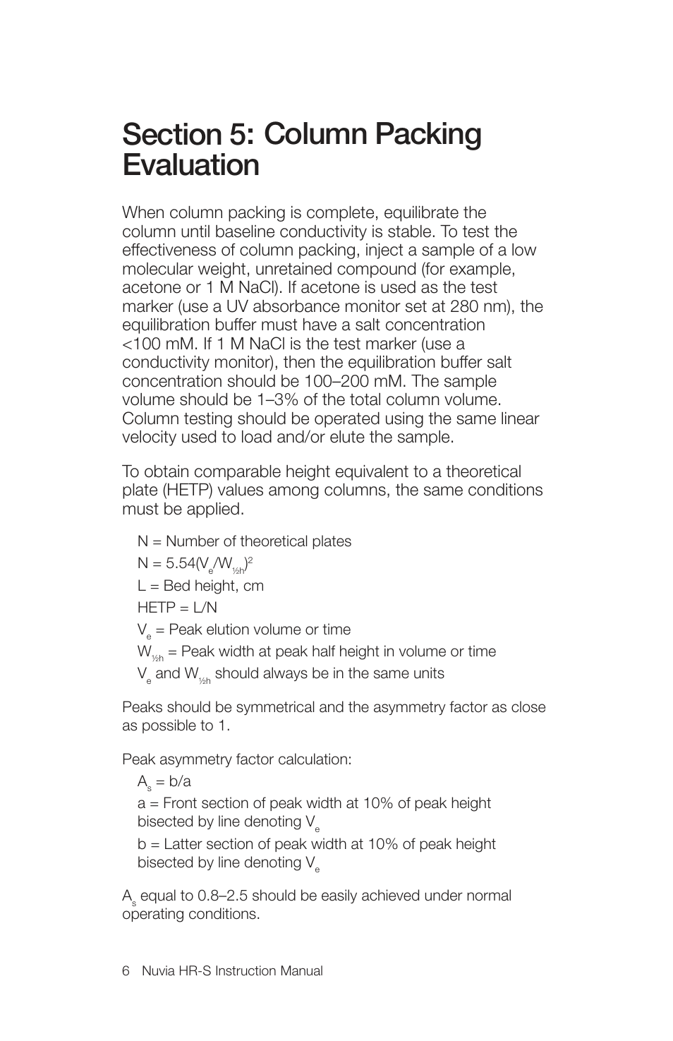 Bio-Rad Nuvia™ HR-S Media User Manual | Page 10 / 16