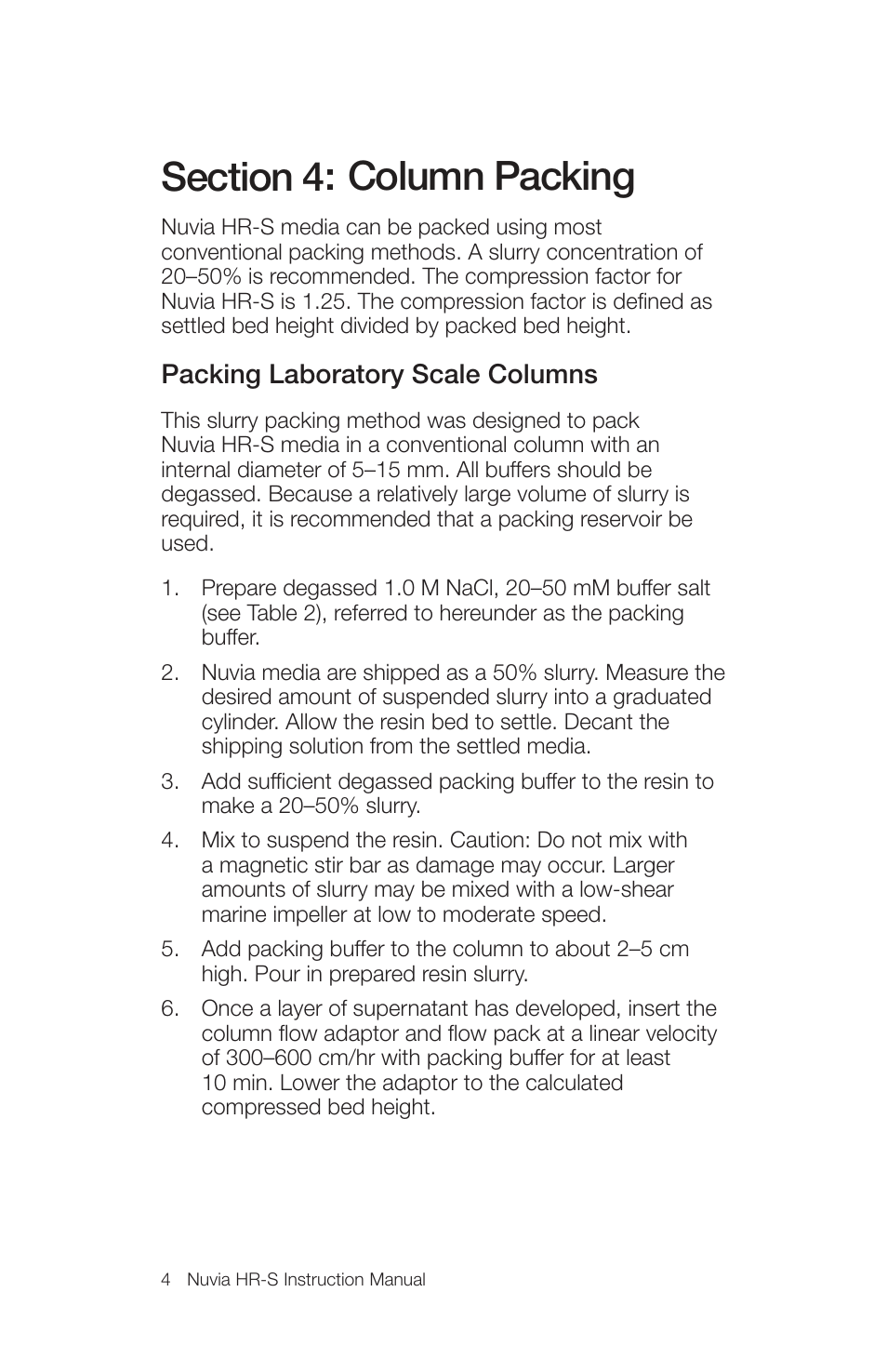 Bio-Rad Nuvia™ HR-S Media User Manual | Page 8 / 16