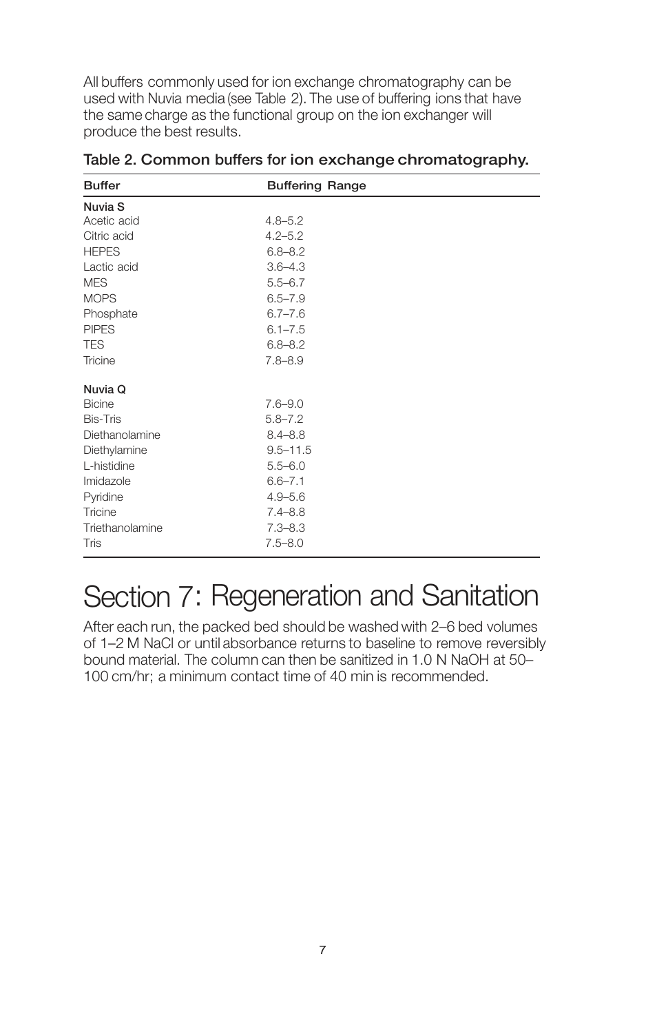 Bio-Rad Nuvia™ Q Media User Manual | Page 11 / 16