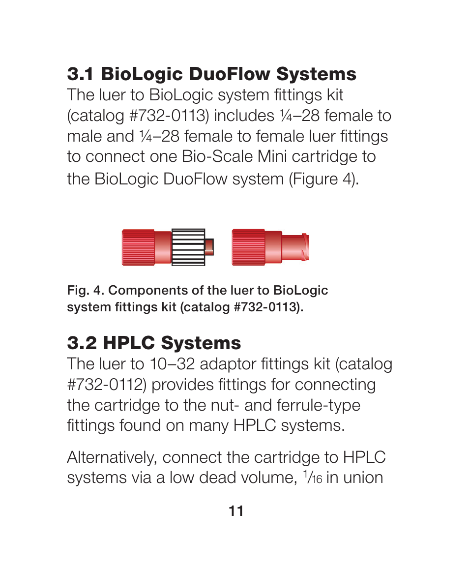 1 biologic duoflow systems, 2 hplc systems, 1 biologic duoflow | Systems | Bio-Rad Nuvia™ S Media User Manual | Page 15 / 28