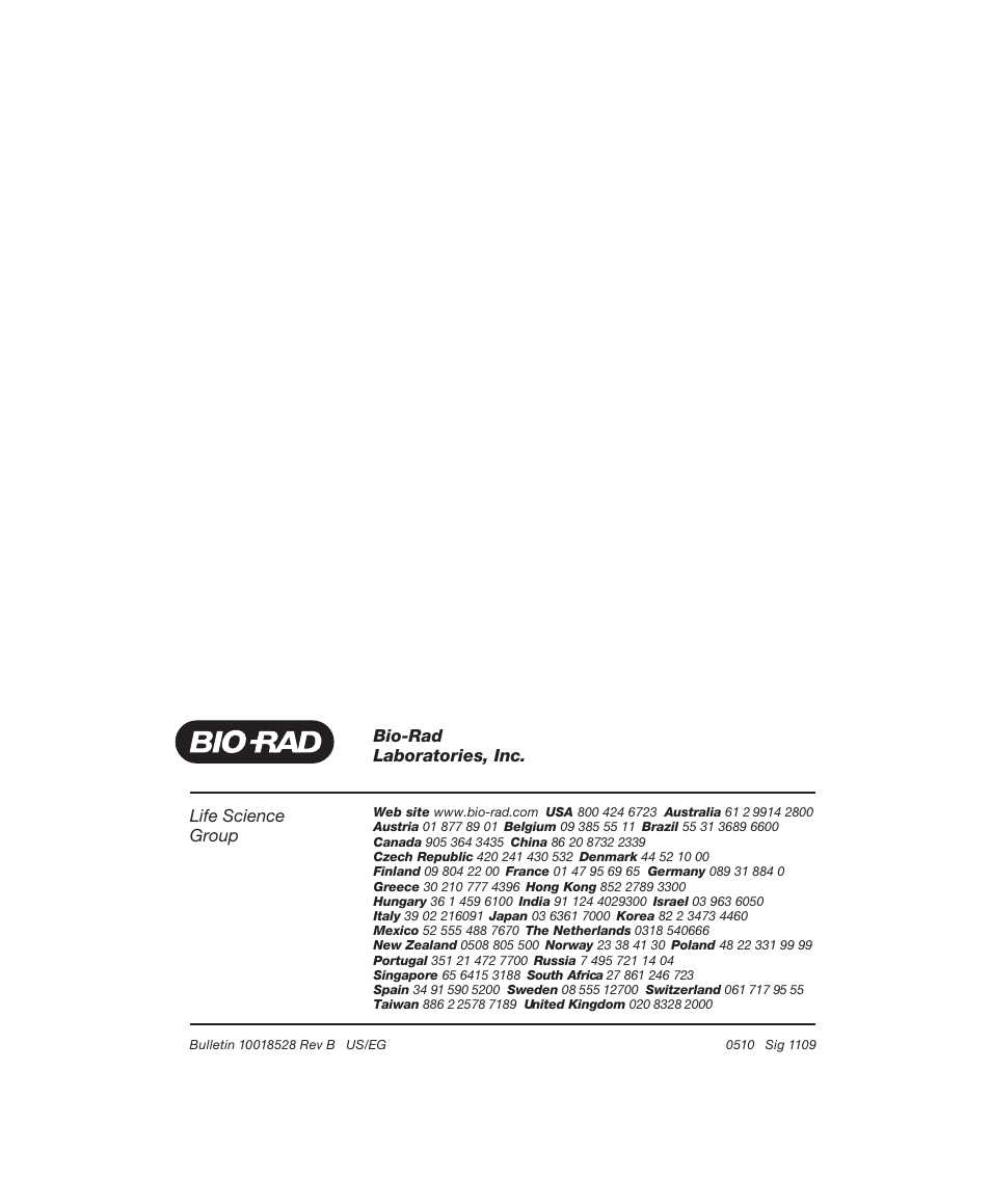 Bio-Rad Nuvia™ S Media User Manual | Page 28 / 28