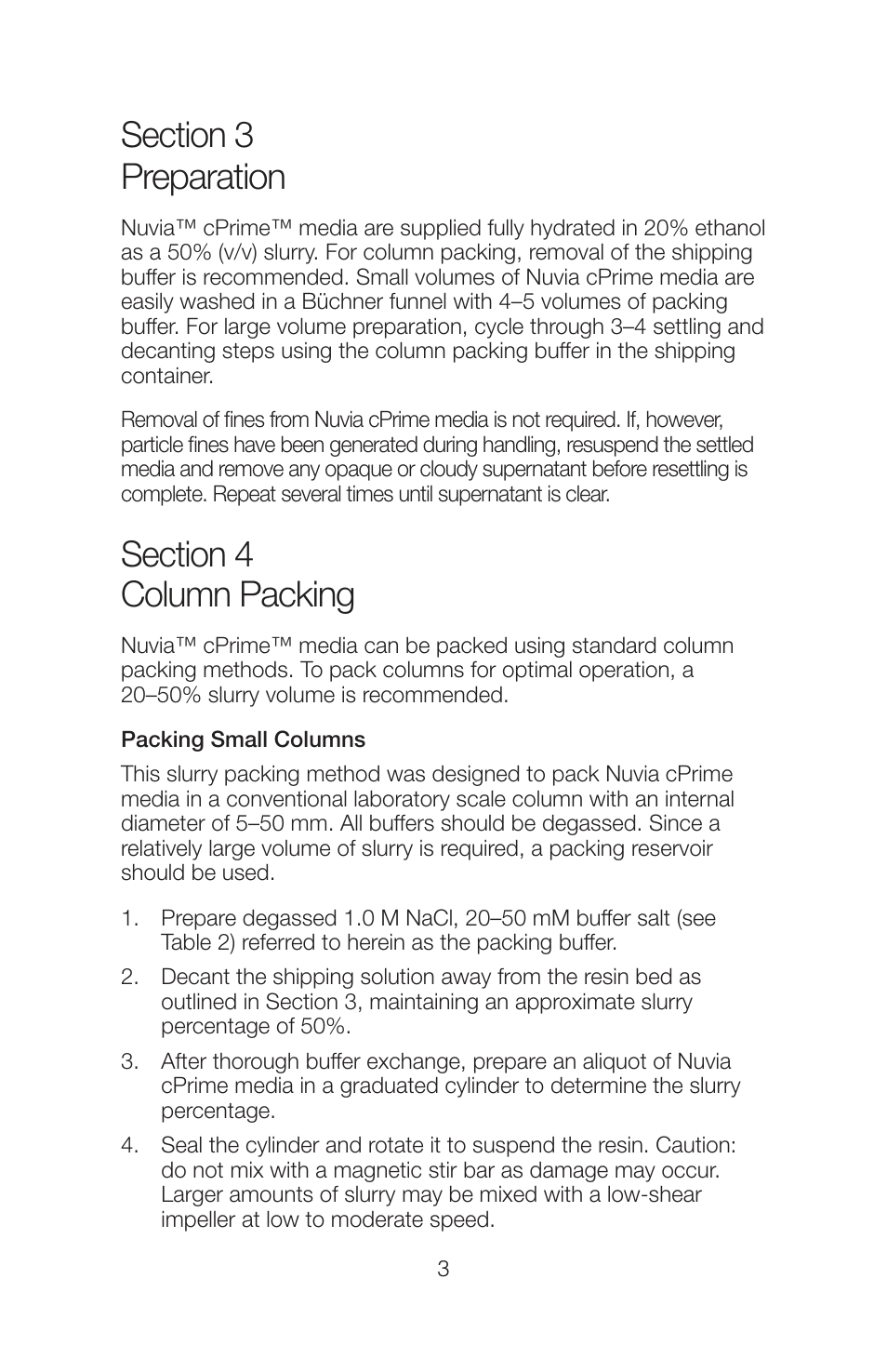 Bio-Rad Nuvia™ cPrime™ Media User Manual | Page 6 / 16
