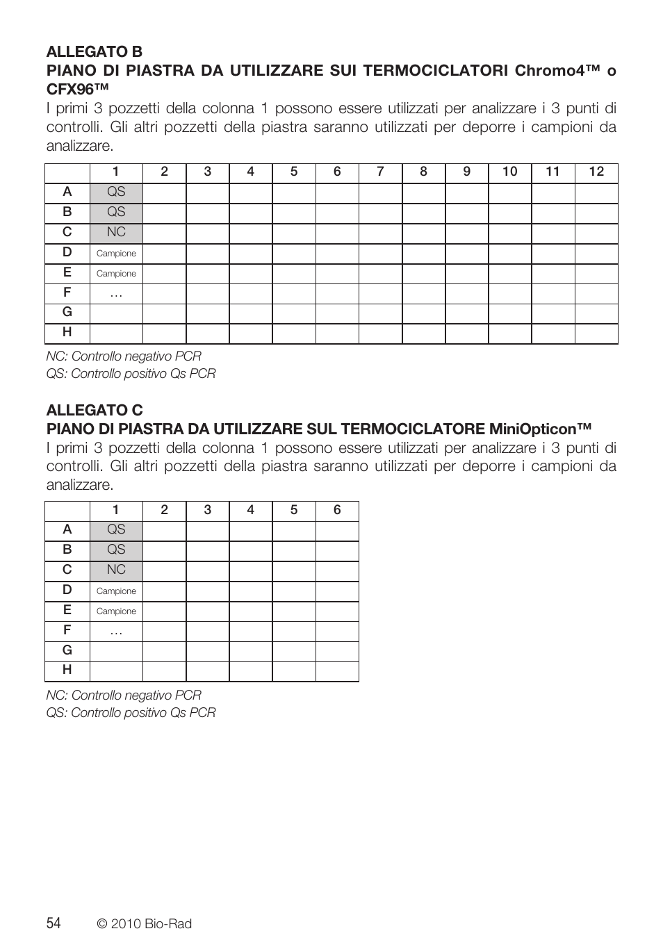 Bio-Rad VINEO™ Brettanomytest PCR Kit User Manual | Page 54 / 56