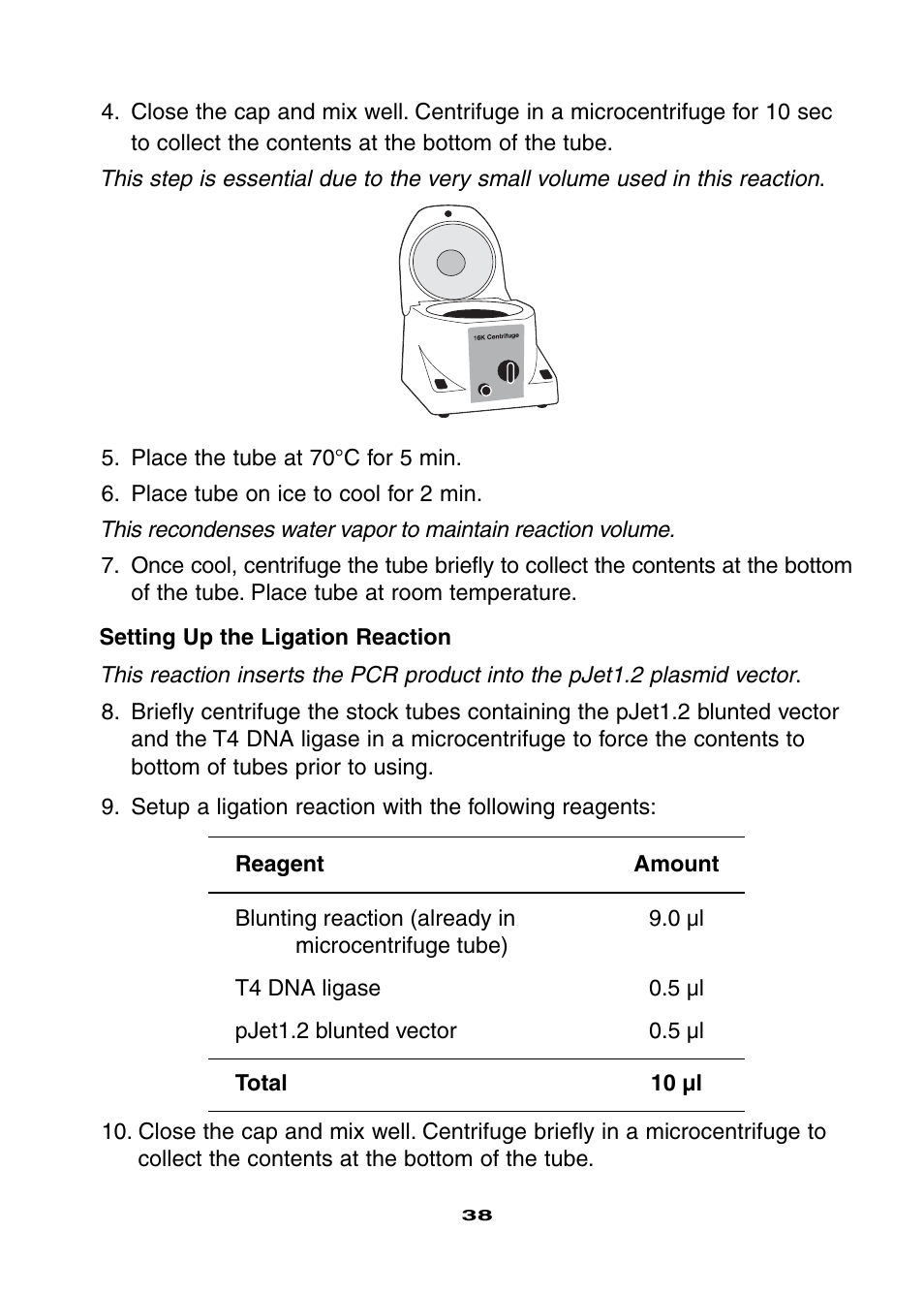 Bio-Rad Ligation and Transformation Module User Manual | Page 42 / 60