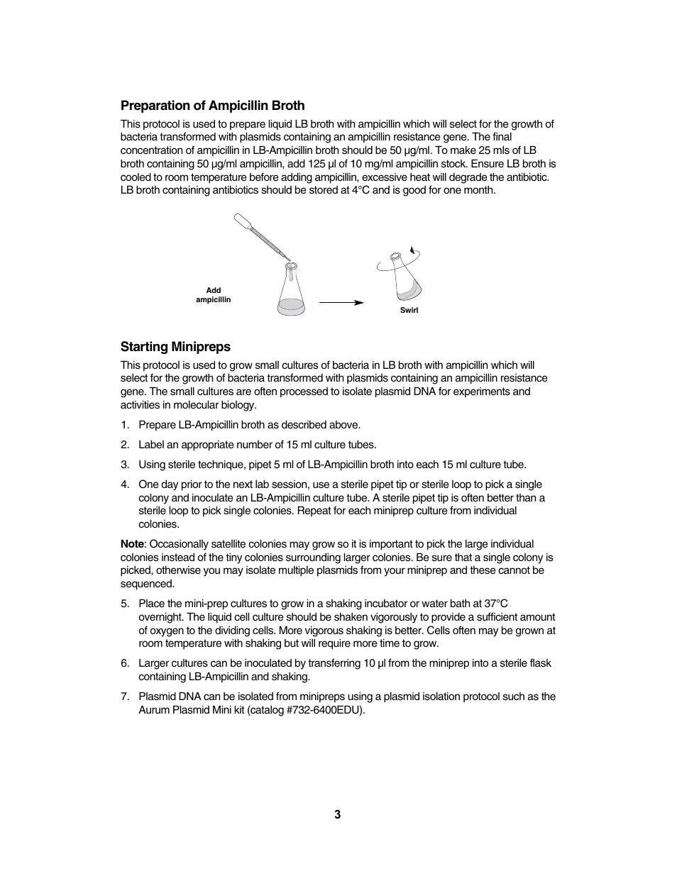 Bio-Rad Microbial Culturing Module User Manual | Page 7 / 12