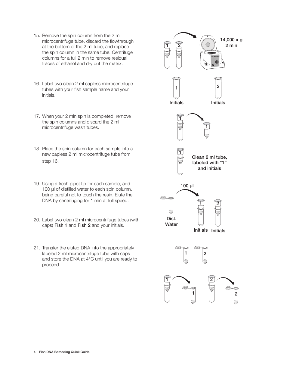 Bio-Rad Fish DNA Barcoding Kit User Manual | Page 6 / 12