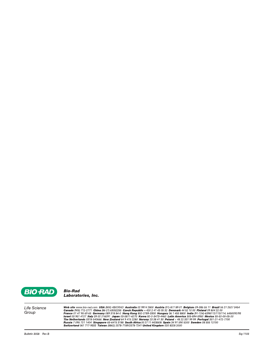 Bio-Rad PV92 PCR Informatics Kit User Manual | Page 7 / 7