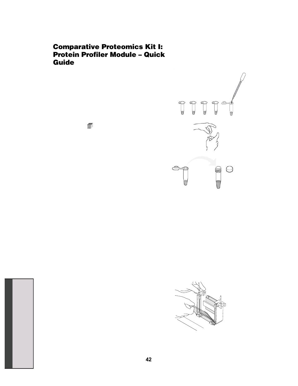 Bio-Rad Comparative Proteomics Kit I: Protein Profiler Module User Manual | 5 pages