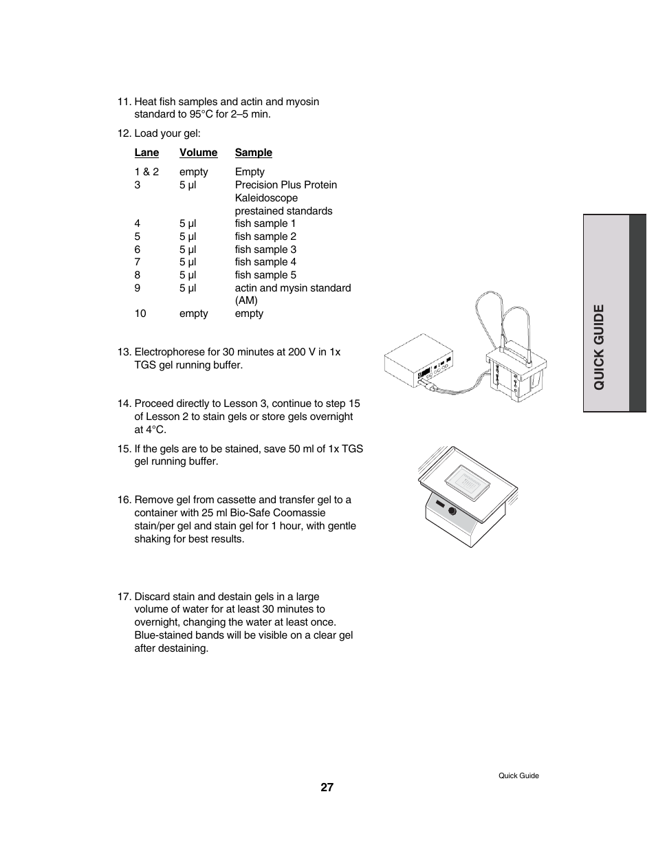 Bio-Rad Comparative Proteomics Kit II: Western Blot Module User Manual | Page 3 / 9