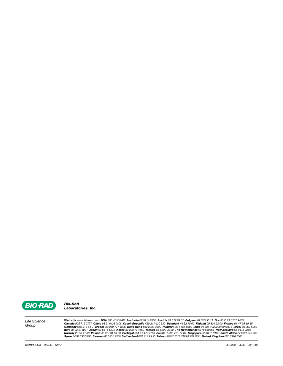 Bio-Rad Comparative Proteomics Kit II: Western Blot Module User Manual | Page 9 / 9