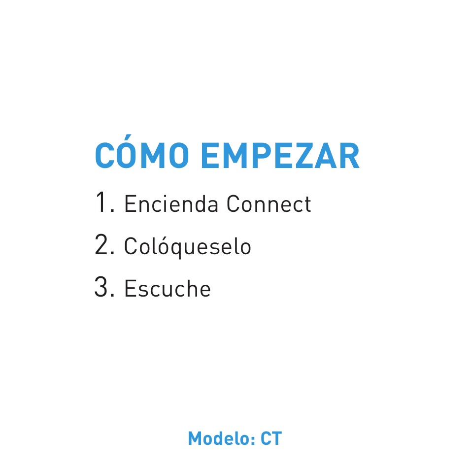 Cómo empezar | BlueAnt CONNECT Bluetooth Earpiece User Manual | Page 51 / 76