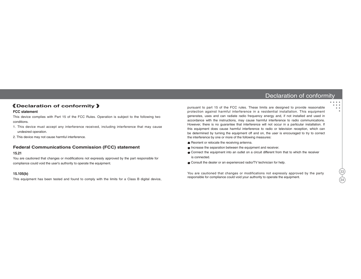 Declaration of conformity | BlueAnt X3 Micro Bluetooth Headset User Manual | Page 18 / 27