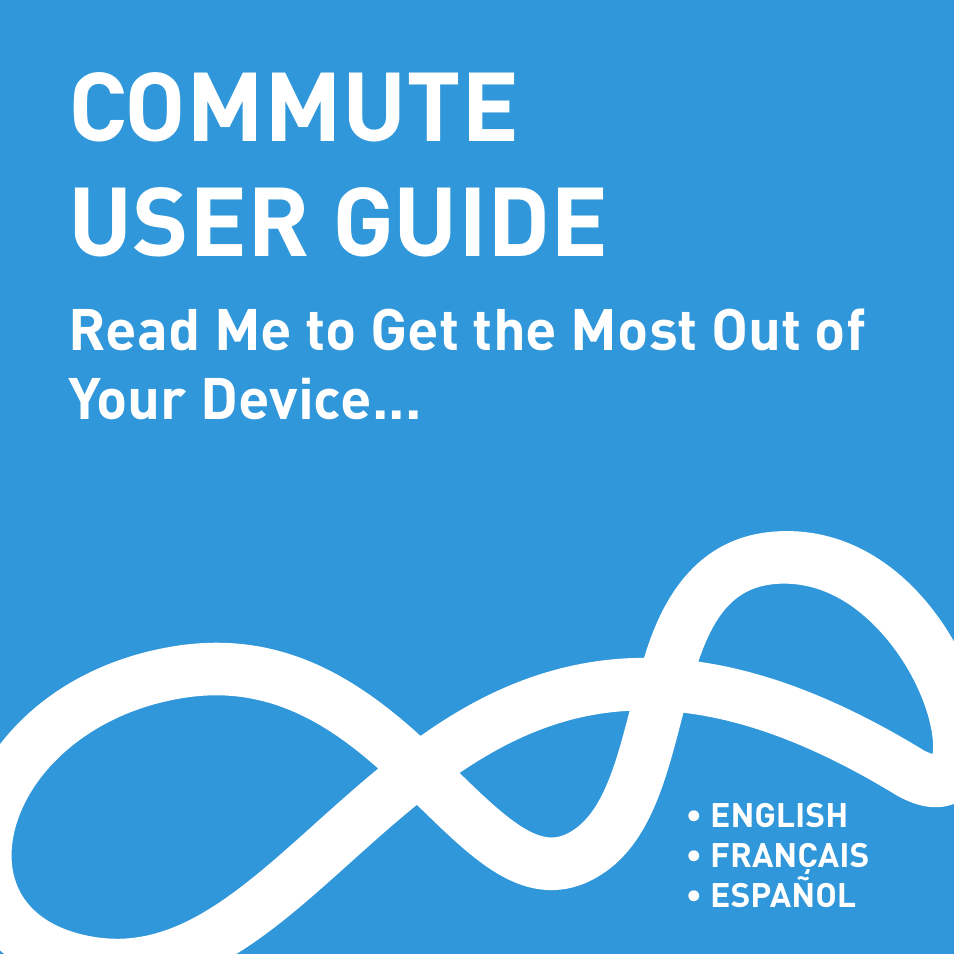 BlueAnt COMMUTE Voice Activated Handsfree User Manual | 96 pages