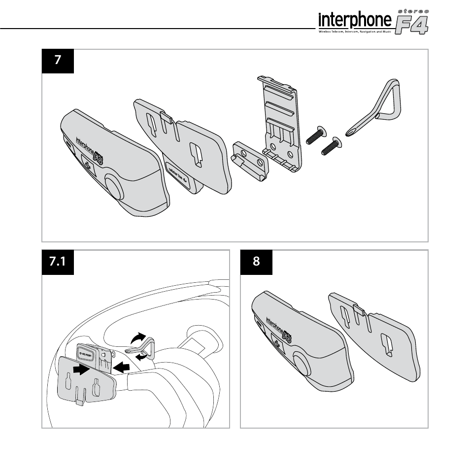 BlueAnt F4 Interphone Motorcycle Kit User Manual | Page 5 / 15