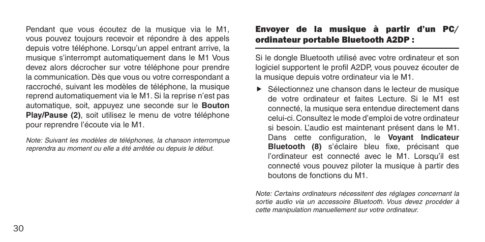 BlueAnt M1 Stereo Speakers User Manual | Page 30 / 48