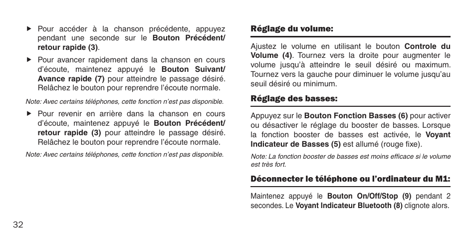 BlueAnt M1 Stereo Speakers User Manual | Page 32 / 48