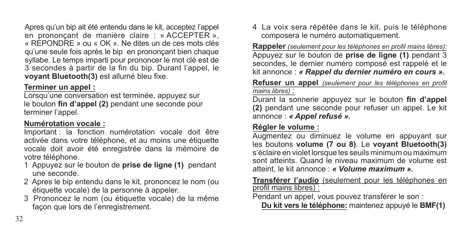 BlueAnt Supertooth 3 Handsfree User Manual | Page 32 / 48