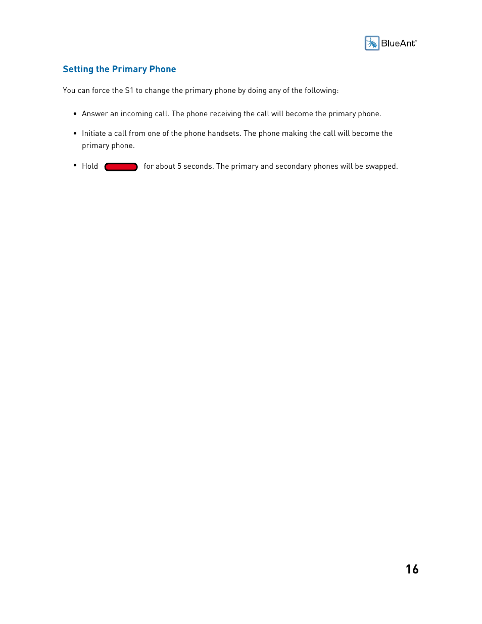 BlueAnt S1 Sun Visor Handsfree Kit User Manual | Page 16 / 22