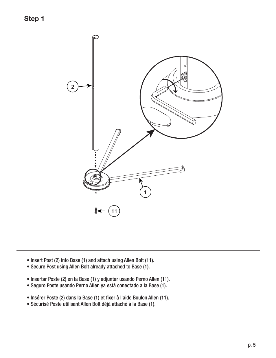 Step 1 | Calico Designs Calico Tech Stand with Glass User Manual | Page 5 / 9