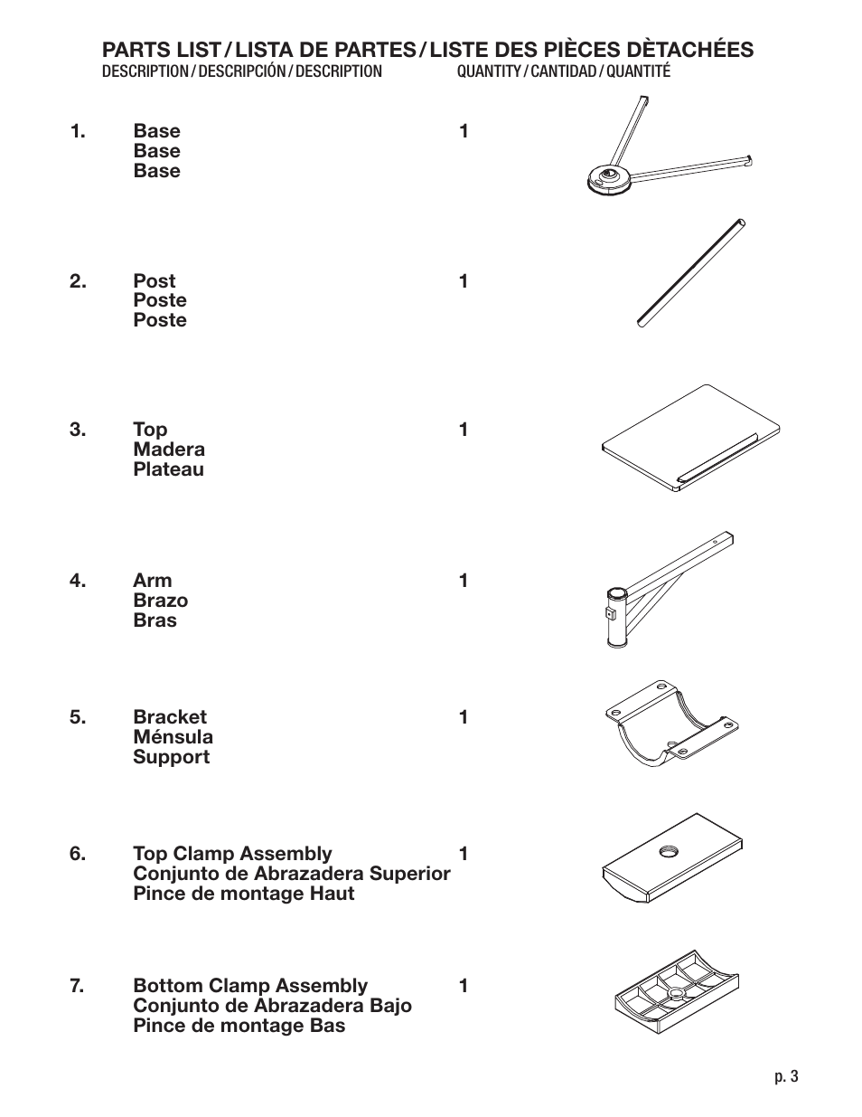 Calico Designs Calico Tech Stand with Wood User Manual | Page 3 / 9