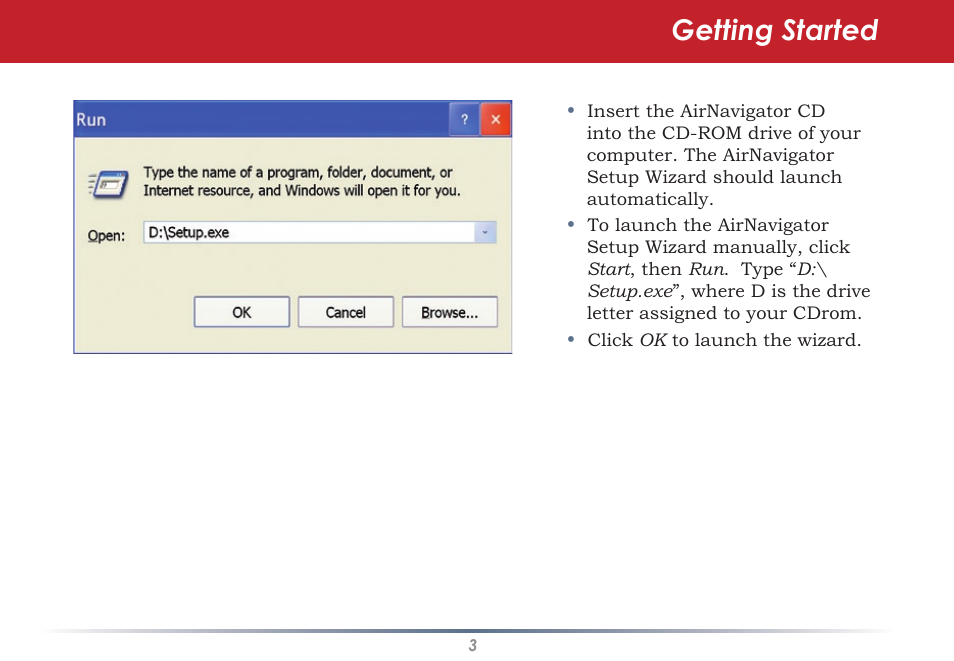 Getting started | Black Box WLI-CB-G54S User Manual | Page 3 / 41