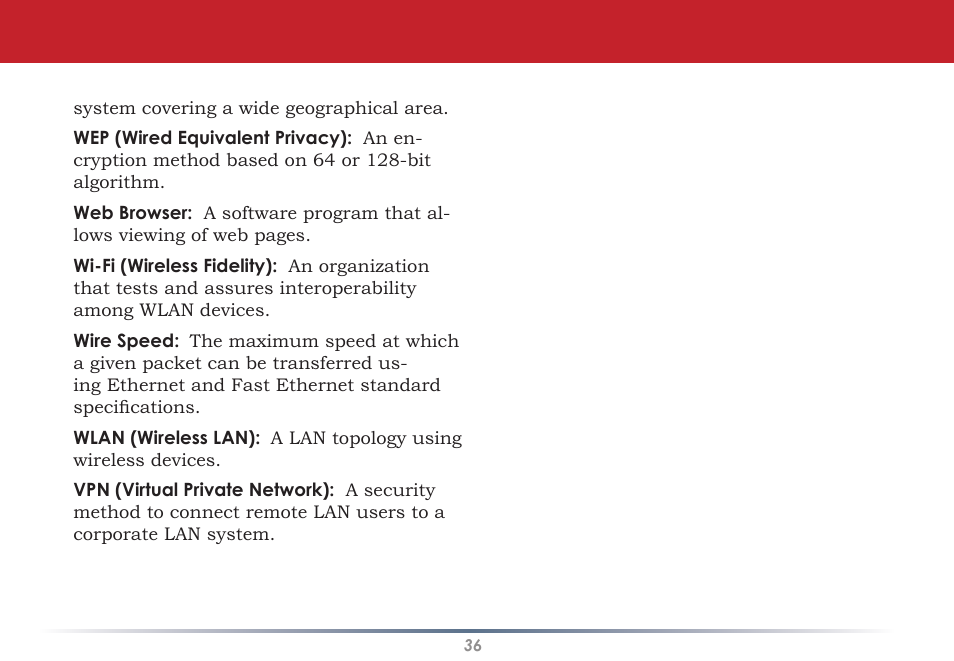 Black Box WLI-CB-G54S User Manual | Page 36 / 41