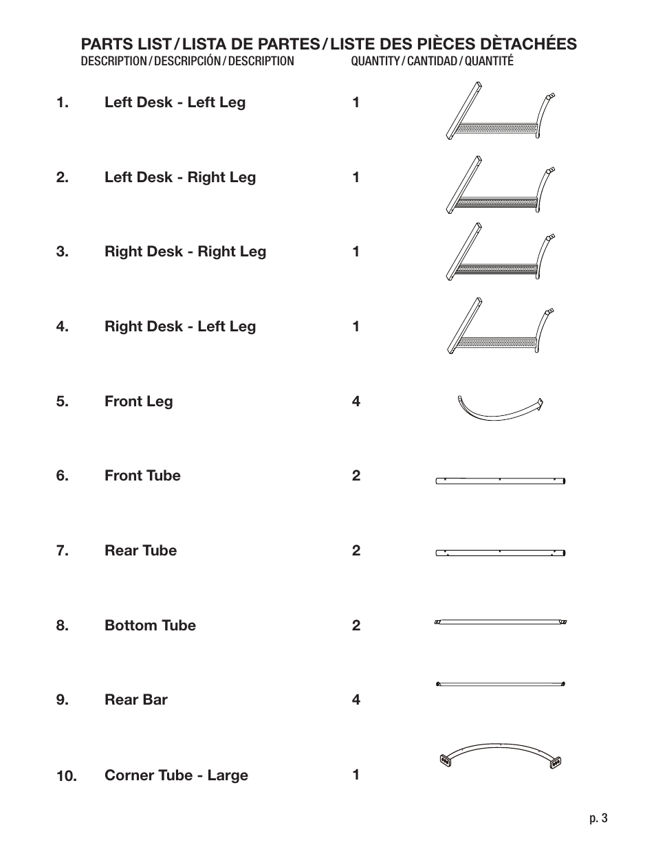 Calico Designs Monterey LS User Manual | Page 3 / 9