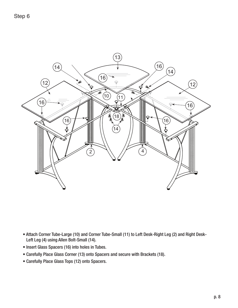 Calico Designs Monterey LS User Manual | Page 8 / 9