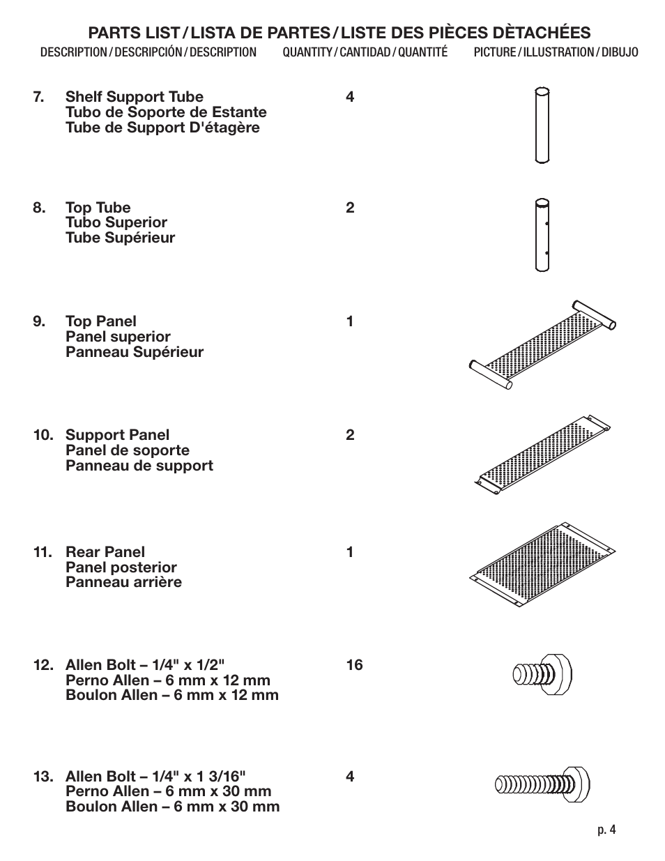 Calico Designs Study Corner Desk User Manual | Page 4 / 9