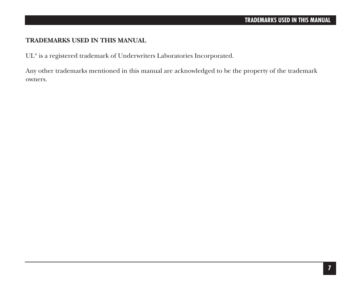 Black Box HS201A User Manual | Page 8 / 21