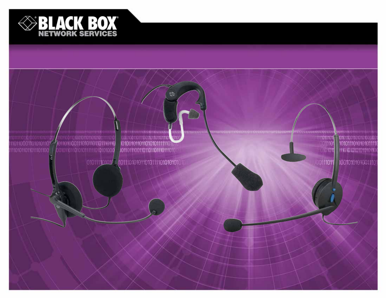 Black Box Call Center Headsets User Manual | 3 pages