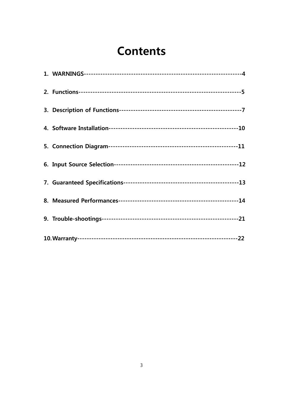 Calyx FEMTO User Manual | Page 3 / 22