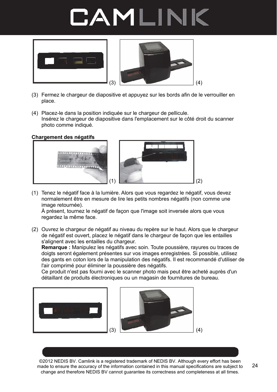 Camlink Film scanner User Manual | Page 24 / 138