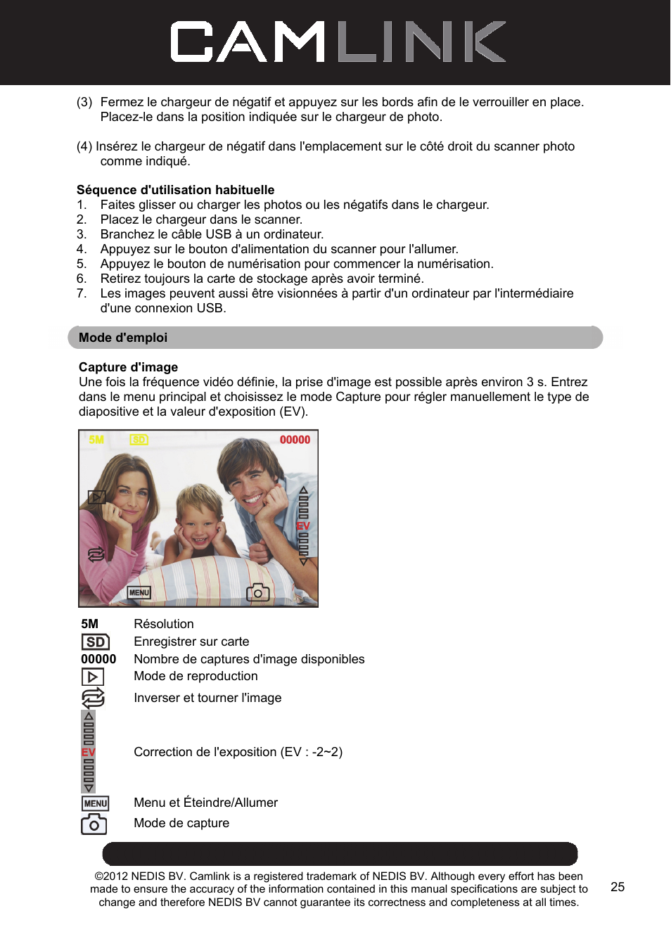 Camlink Film scanner User Manual | Page 25 / 138