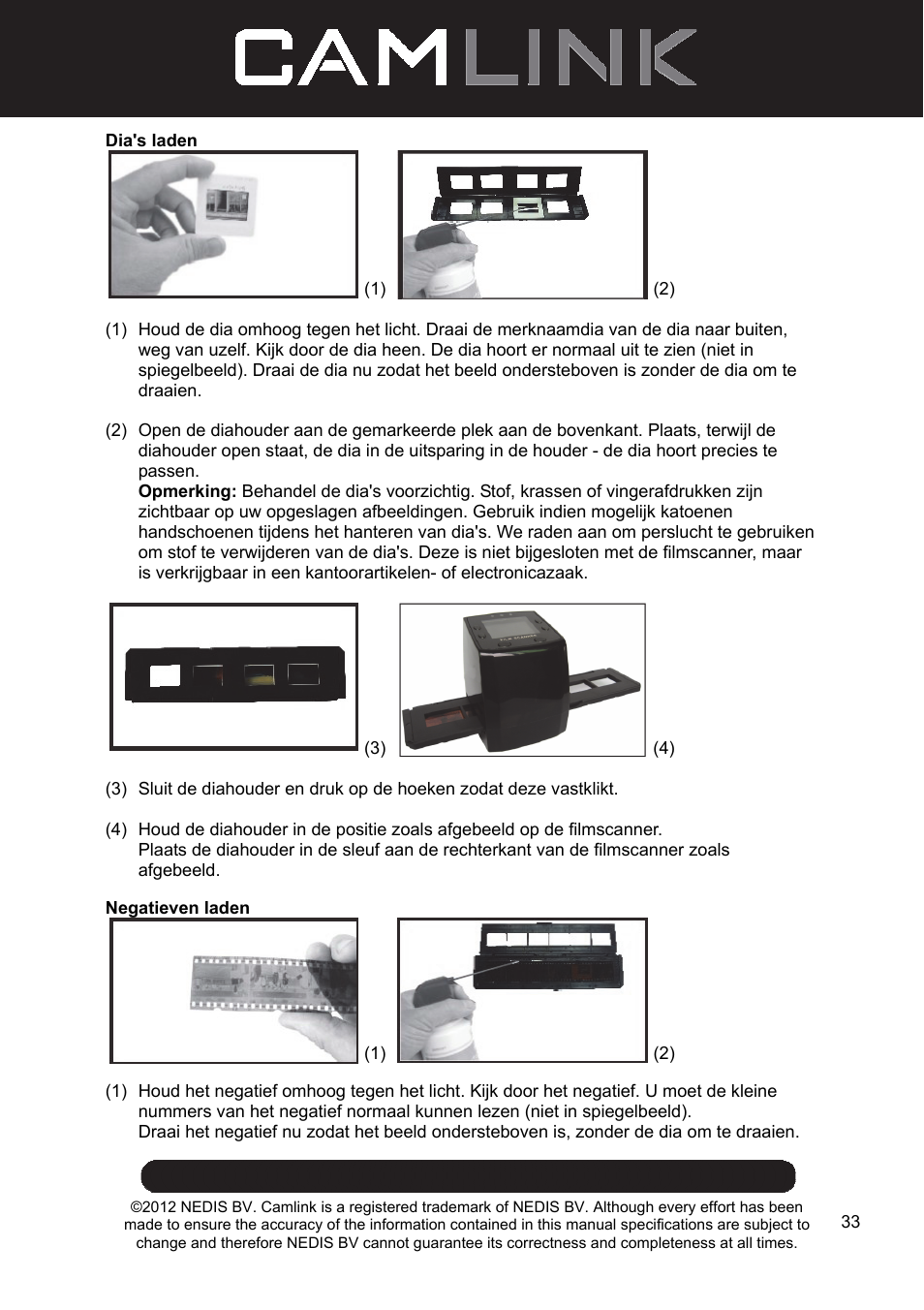 Camlink Film scanner User Manual | Page 33 / 138