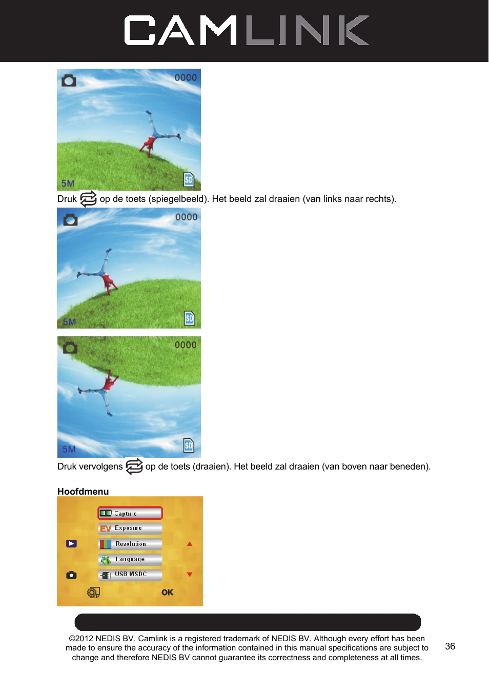 Camlink Film scanner User Manual | Page 36 / 138