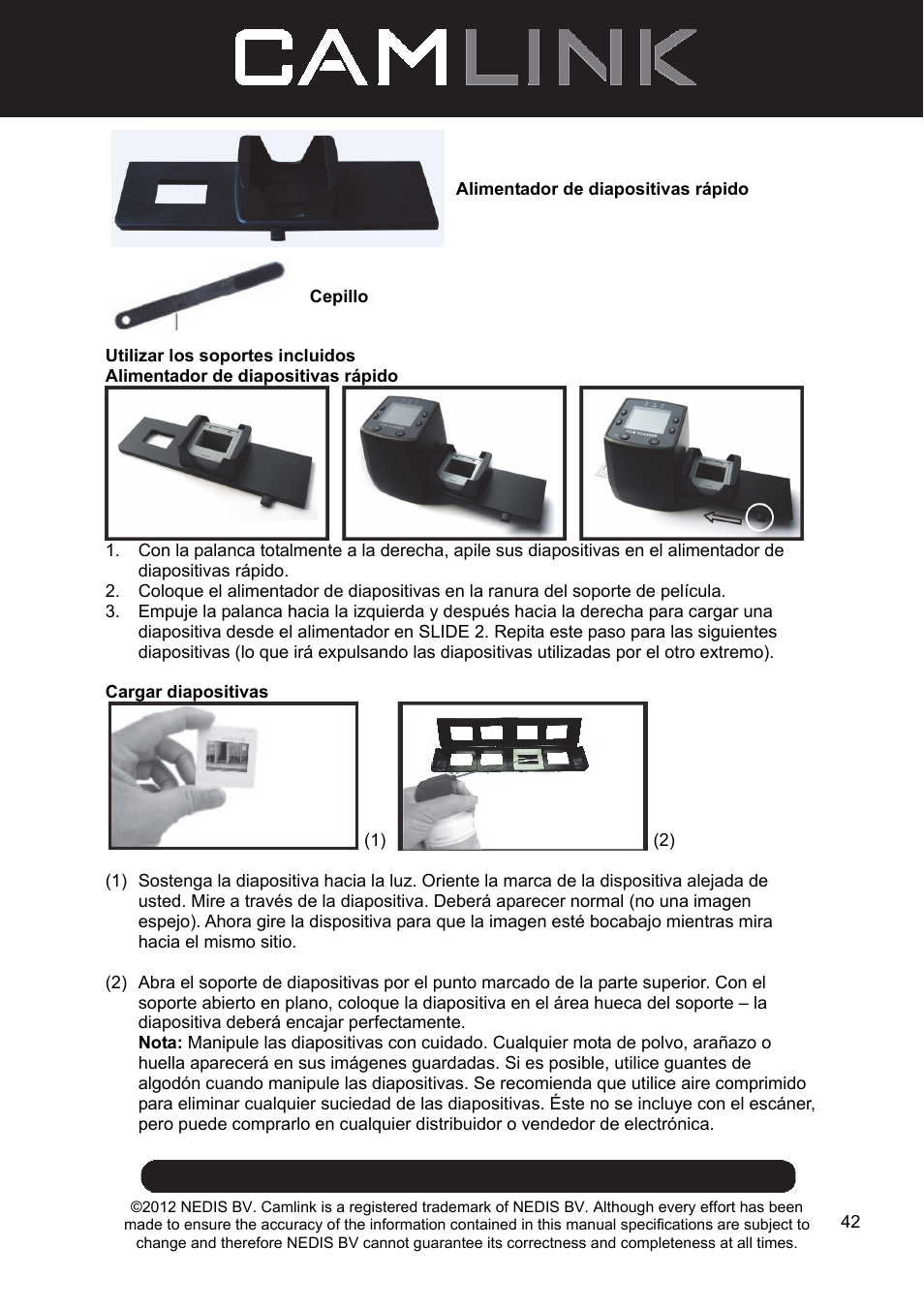 Camlink Film scanner User Manual | Page 42 / 138