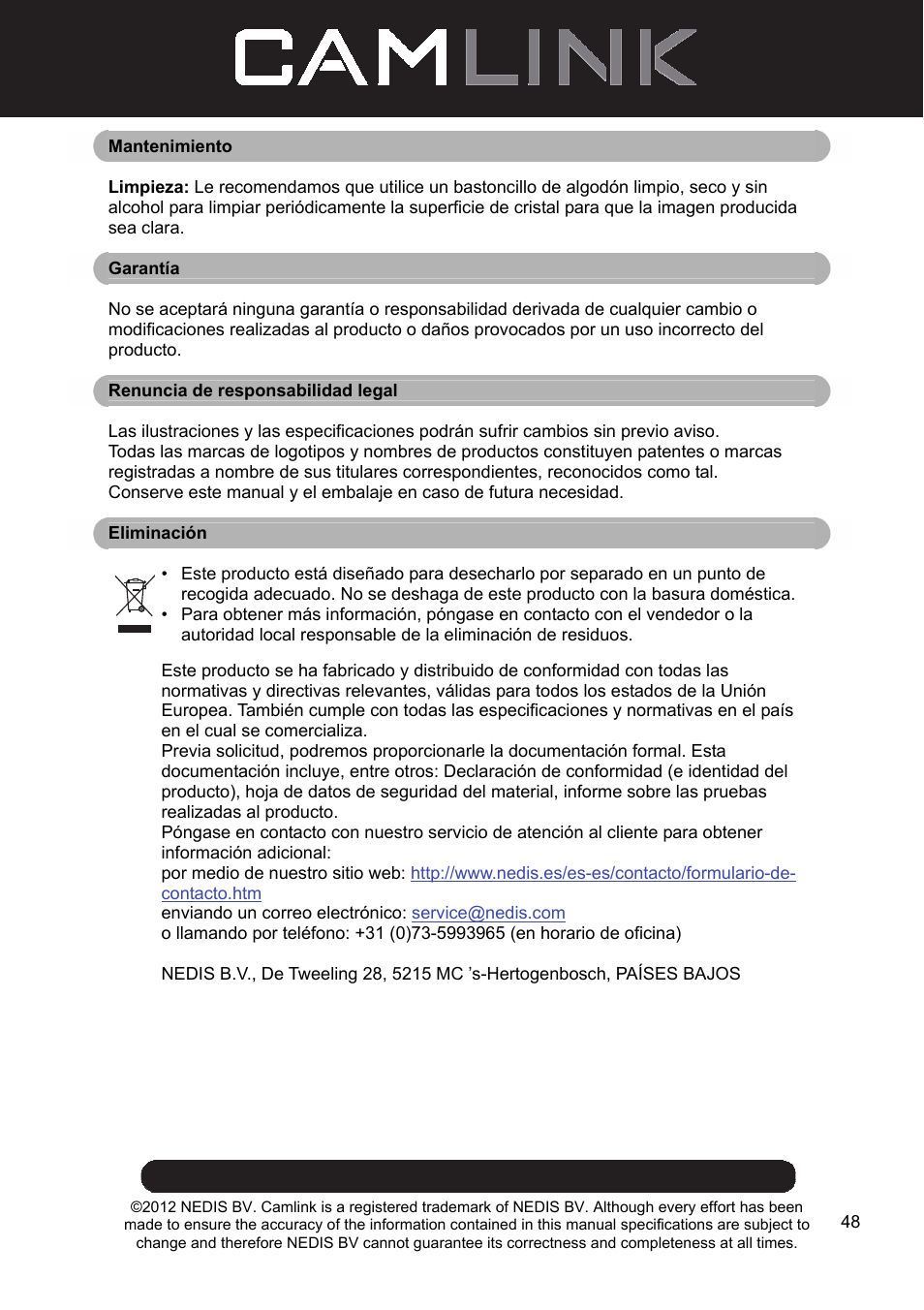 Camlink Film scanner User Manual | Page 48 / 138