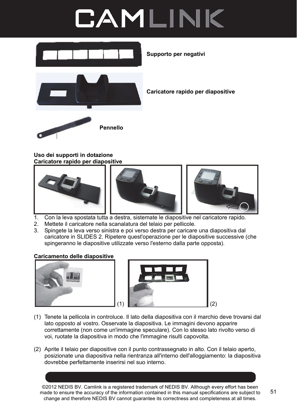 Camlink Film scanner User Manual | Page 51 / 138
