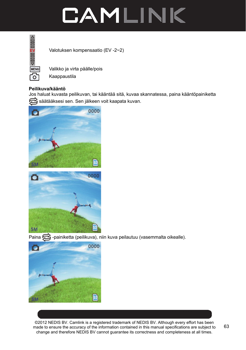 Camlink Film scanner User Manual | Page 63 / 138